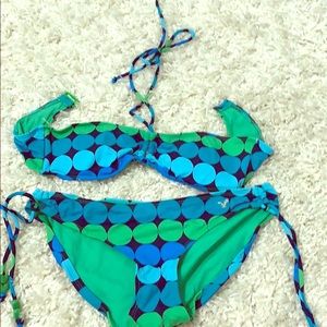 American Eagle swim. Bandeau top Bikini bottom